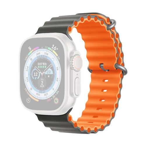 Narukvica Moye Smart Watch Ocean Strap 44/45/49mm Cury/Orange.