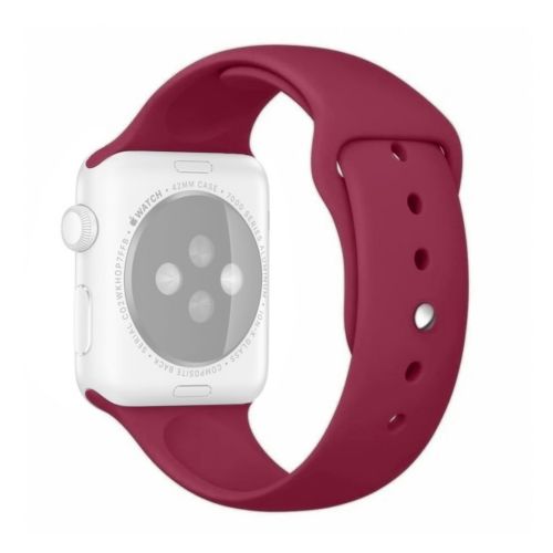 Narukvica Moye Smart Watch Silicone Strap 44/45/49mm Claret.