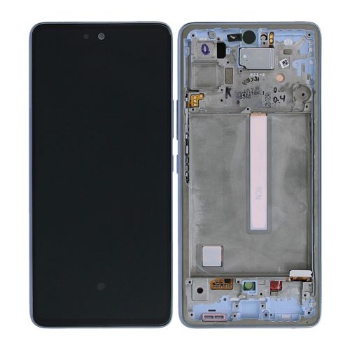 LCD ekran / displej za Samsung A536/Galaxy A53 5G + touchscreen + frame Awesome Blue Service Pack Original/GH82-28024C.