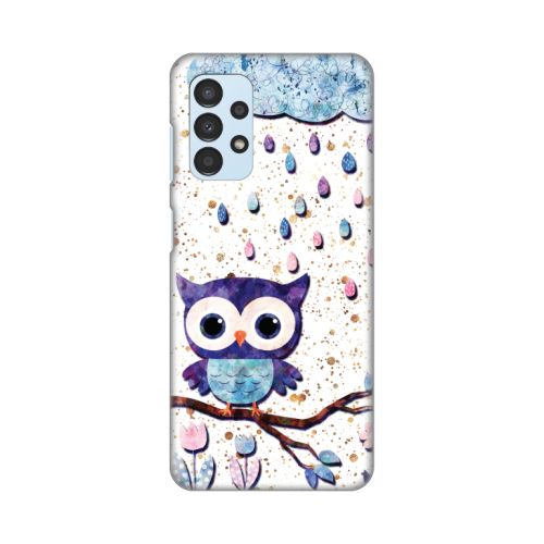 Silikonska futrola - maska print Skin za Samsung A135 Galaxy A13 4G Owl.