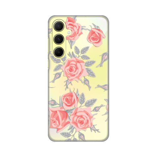 Silikonska futrola - maska print Skin za Samsung A556 Galaxy A55 5G Elegant Roses.