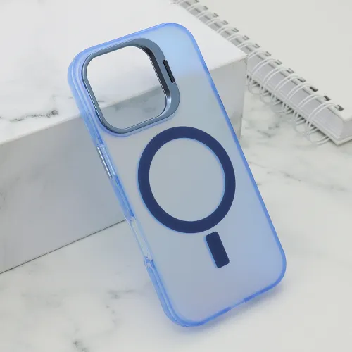Futrola - maska SHINE MagSafe za iPhone 16 Pro plava (MS).
