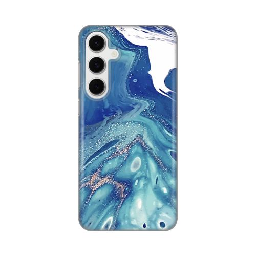 Silikonska futrola - maska print za Samsung S721B Galaxy S24 Fe Blue Marble.