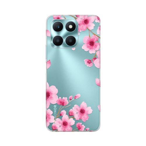 Silikonska futrola - maska print Skin za Huawei Honor X6a Rose Flowers.