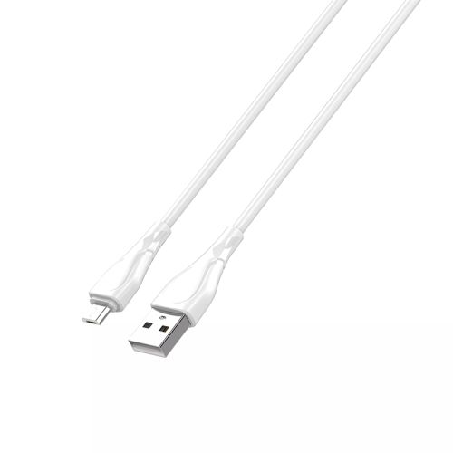 USB Data kabl Ldnio LS611 25W Fast micro USB beli 1m.