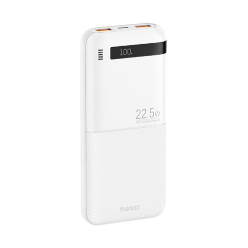 Power Bank prenosiva baterija Remax Piloteer 20W PD+22.5W QC 10000mAh RPP-71 beli (MS).