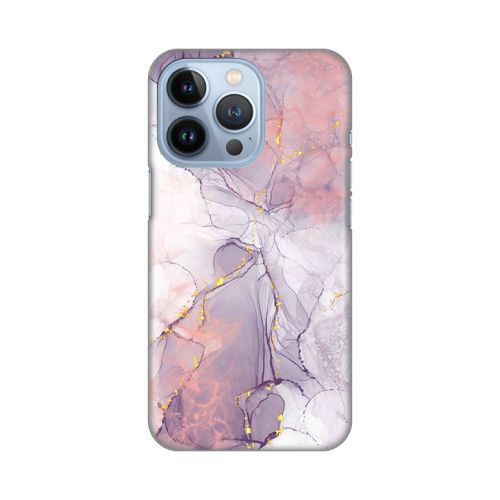 Silikonska futrola - maska print za iPhone 13 Pro 6.1 Pink Marble.