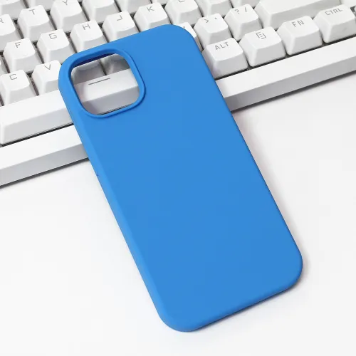 Futrola - maska Summer color za iPhone 15 6.1 plava.
