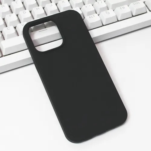 Futrola - maska Summer color za iPhone 15 Pro Max 6.7 crna.