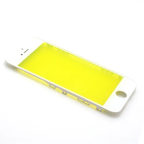 Staklo touchscreen-a za iPhone 5G sa frejmom white (MS).