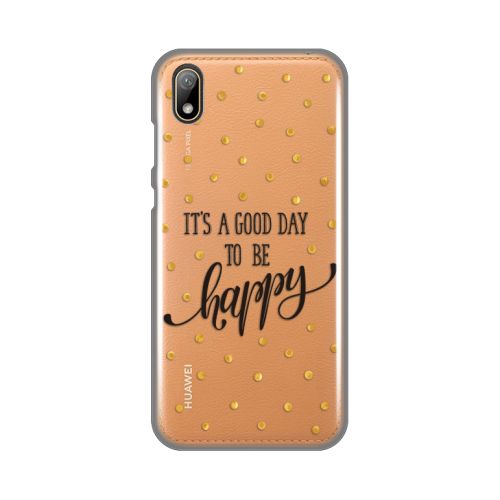 Silikonska futrola - maska print Skin za Huawei Y5 (2019)/Honor 8S 2019/2020 Happy Day.