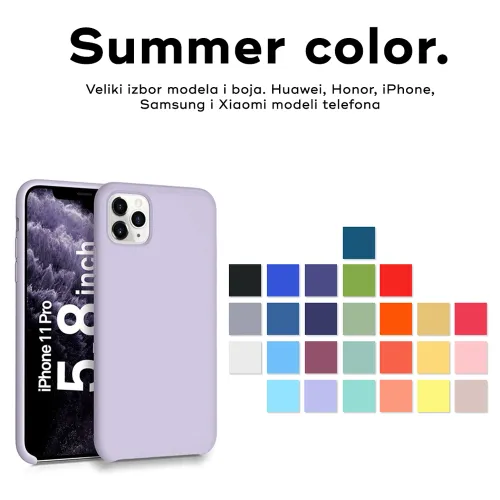 Futrola - maska Summer color za iPhone 16 Pro 6.3 zuta.