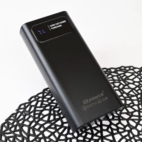 Back up baterija Oxpower PD21 20000mAh crna.