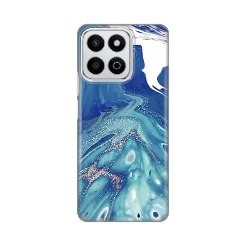 Silikonska futrola - maska print za Huawei Honor 200 Smart Blue Marble.