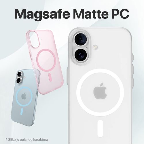 Futrola - maska Magsafe mat PC za Samsung S928B Galaxy S24 Ultra plava.