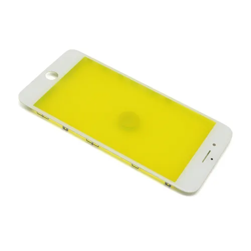Staklo touchscreen-a za iPhone 8 Plus sa frejmom white (MS).