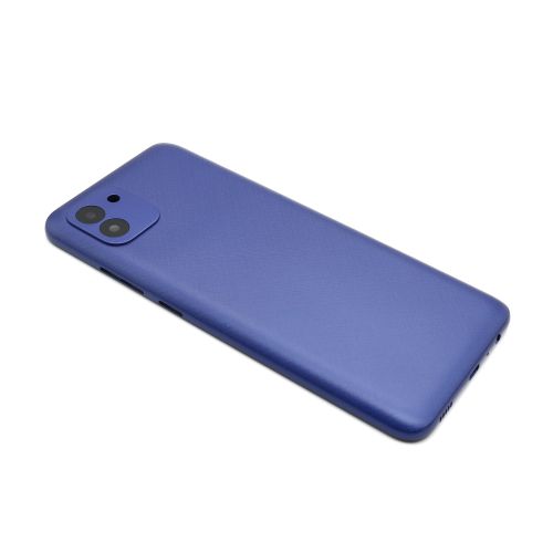 Poklopac baterije za Samsung A035 Galaxy A03 blue + staklo kamere (NO LOGO) (MS).