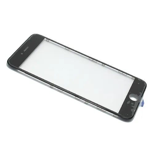 Staklo touchscreen-a za iPhone 6 PLUS sa frejmom black (MS).