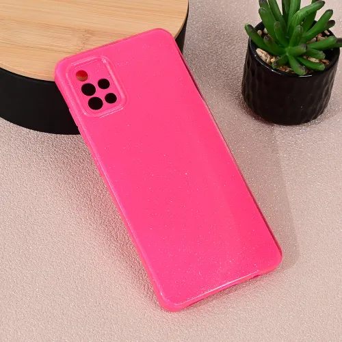 Futrola - maska Sparkle Dust za Samsung A515F Galaxy A51 pink.