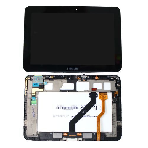 LCD ekran / displej za Samsung P7300/Galaxy TAB 8.9+touch screen crni+frame Service Pack Original SH.