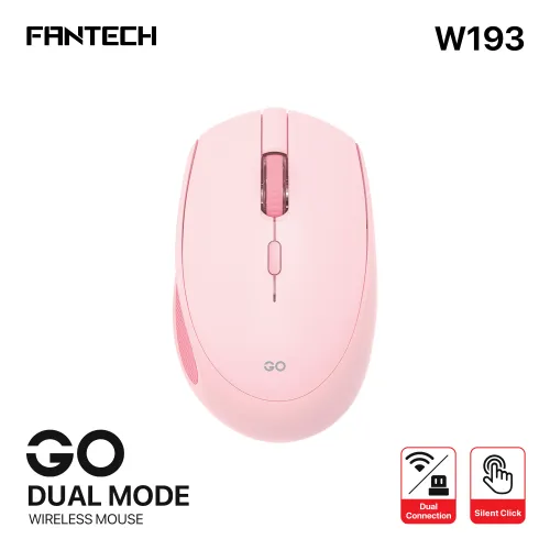 Kancelarijski Wireless mis Fantech W193 roze.