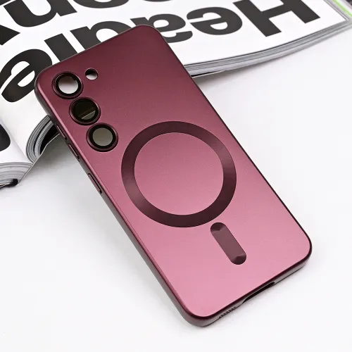 Futrola - maska Magsafe Chrome za Samsung S911B Galaxy S23 5G bordo.