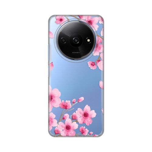 Silikonska futrola - maska print Skin za Xiaomi Redmi A3 Rose Flowers.