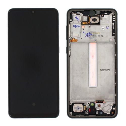 LCD ekran / displej za Samsung A336/Galaxy A33 5G + touchscreen + frame Black Service Pack Original/GH82-28143A.