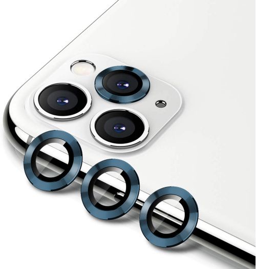 Zastita za kameru RING za iPhone 11 Pro/11 Pro Max plava (MS).
