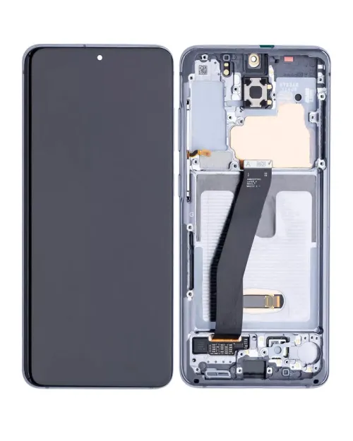 LCD ekran / displej za Samsung G980F Galaxy S20 + touchscreen WITH FRAME Black OLED.