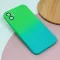 Futrola - maska Rainbow Spring za iPhone 11 6.1 zeleno svetlo plava.