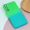 Futrola - maska Rainbow Spring za Samsung S916B Galaxy S23 Plus zeleno svetlo plava.