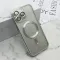 Futrola - maska GLITTER MAGSAFE za iPhone 15 Pro Max (6.7) srebrna (MS).