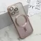 Futrola - maska GLITTER MAGSAFE za iPhone 15 Pro (6.1) roze (MS).