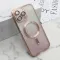 Futrola - maska GLITTER MAGSAFE za iPhone 15 Pro Max (6.7) roze (MS).