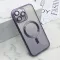 Futrola - maska GLITTER MAGSAFE za iPhone 15 Pro Max (6.7) ljubicasta (MS).