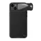 Futrola - maska Nillkin Cam Shield Leather S za iPhone 14 6.1 crna (MS).