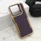 Futrola - maska GOLD LUXE za Huawei Honor X8b ljubicasta (MS).