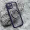 Futrola - maska LENS MAGSAFE za iPhone 14 (6.1) ljubicasta (MS).