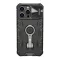 Futrola - maska Nillkin Cam Shield Armor Pro za iPhone 14 Pro Max (6.7) crna (MS).