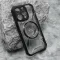 Futrola - maska LENS MAGSAFE za iPhone 15 Pro (6.1) crna (MS).