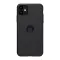 Futrola - maska NILLKIN super frost za iPhone 11 crna (logo cut) (MS).