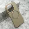 Futrola - maska PRO CASES MagSafe za iPhone 15 Pro (6.1) zlatna (MS).