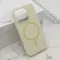Futrola - maska PURE MagSafe za iPhone 15 Pro (6.1) zuta (MS).