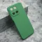 Silikonska futrola - maska Pro Camera za Huawei Honor X6a tamno zelena (MS).