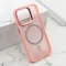 Futrola - maska SHINING MAGSAFE za iPhone 15 Pro (6.1) roze (MS).