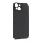 Silikonska futrola - maska CARBON LIGHT za iPhone 13 (6.1) crna (MS).