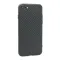 Silikonska futrola - maska CARBON LIGHT za iPhone 7/8/SE (2020/2022) crna (MS).