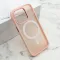 Futrola - maska SILKY MAGSAFE II za iPhone 14 Pro (6.1) roze (MS).