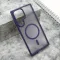 Futrola - maska SILKY MAGSAFE mat za Samsung Galaxy S23 Ultra ljubicasta (MS).